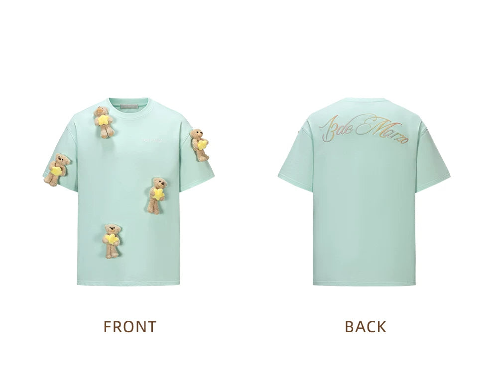 Lumi Star Bear Embellished T-shirt