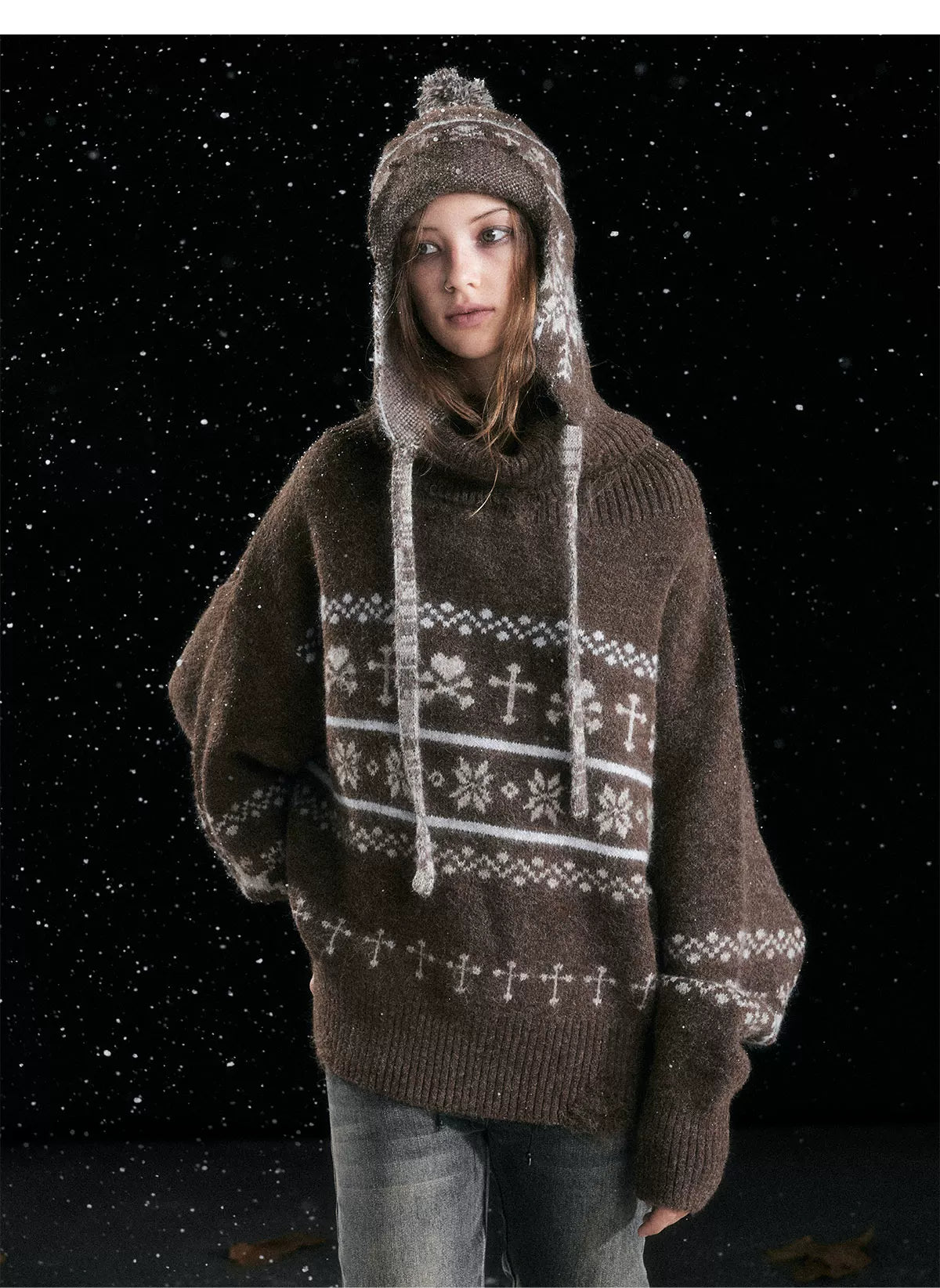 Fair Isle Knit Sweater