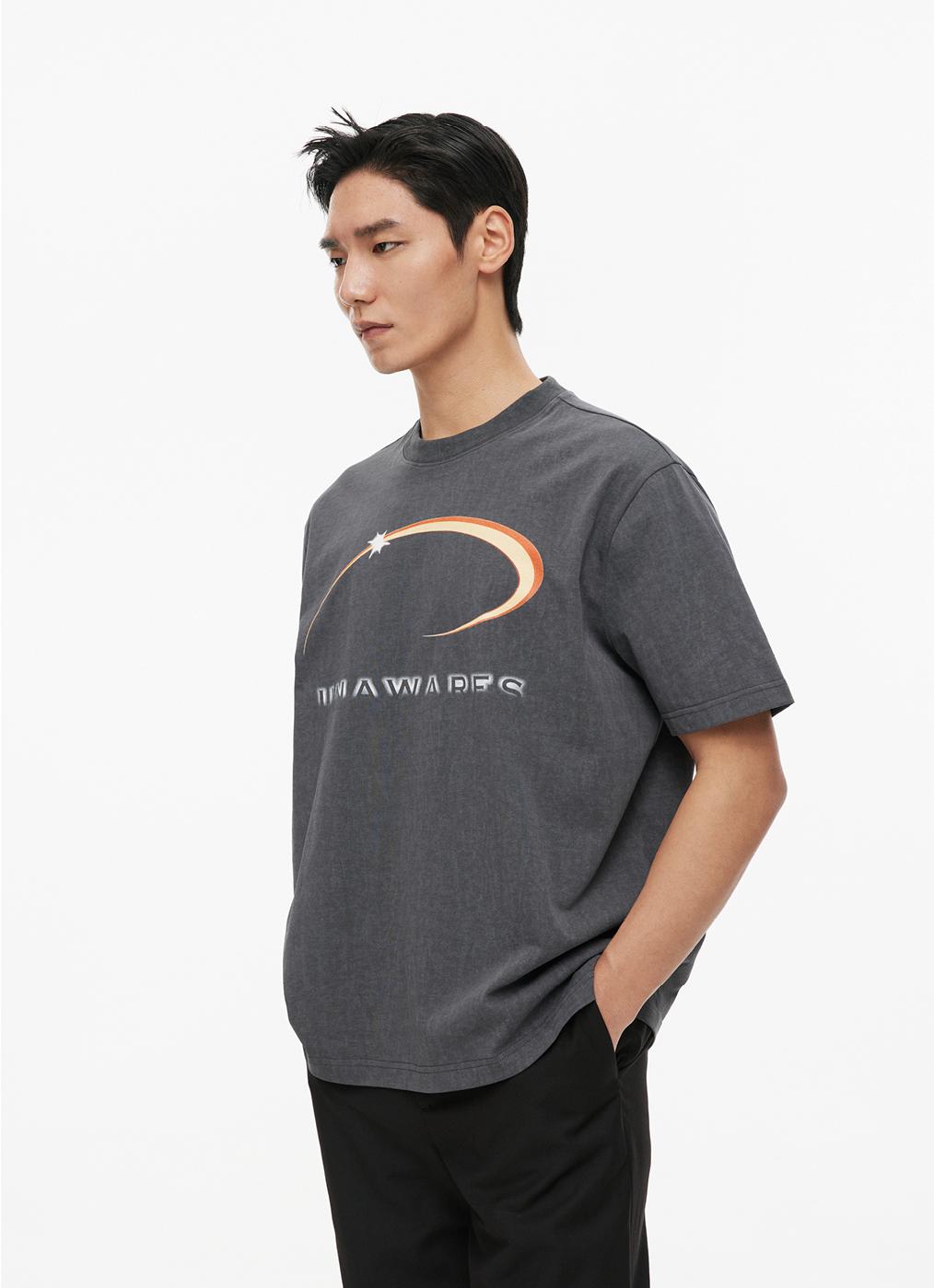 Washed Printed T-Shirt - CHINASQUAD