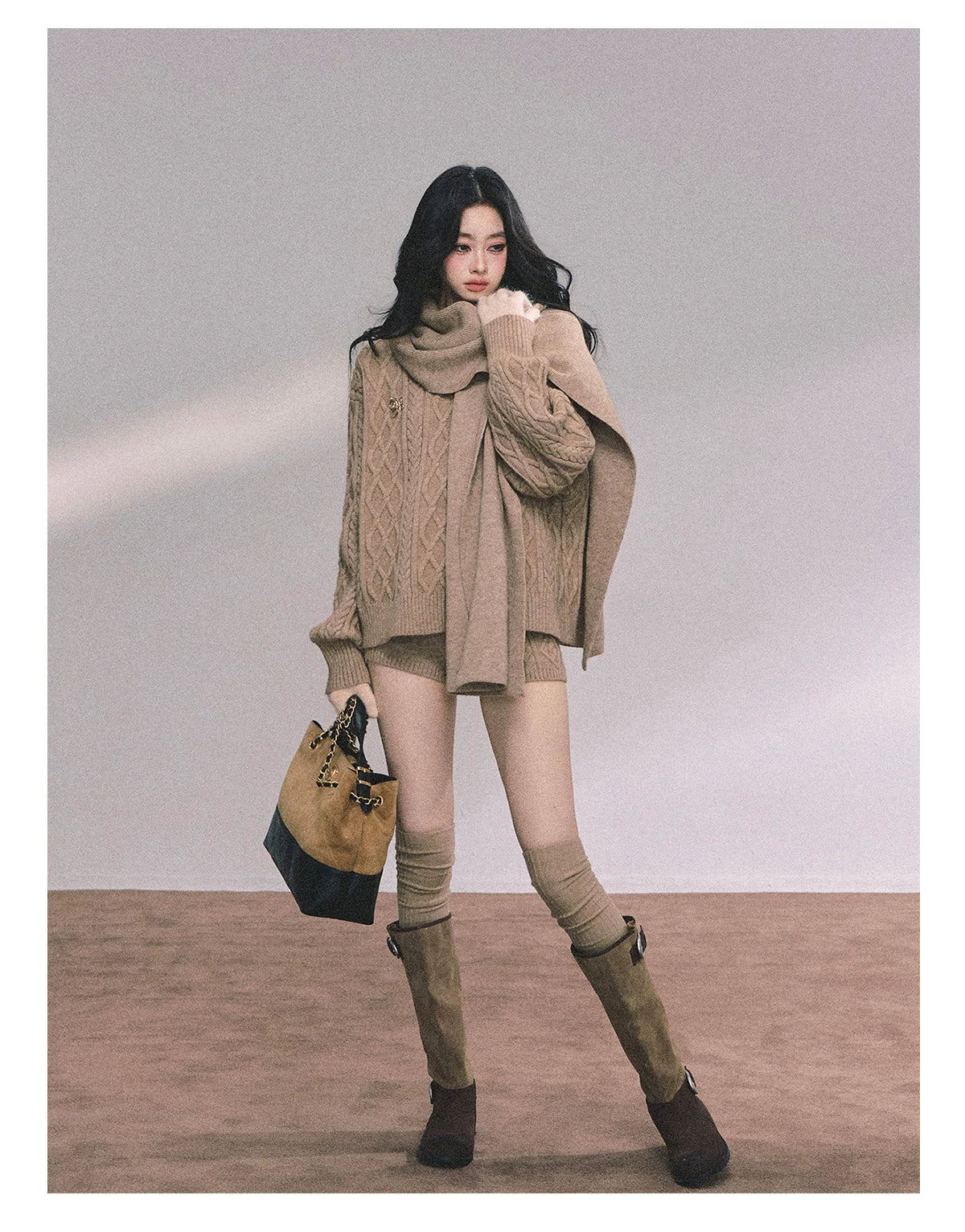 Zurich Student American Knit Three-Piece Set