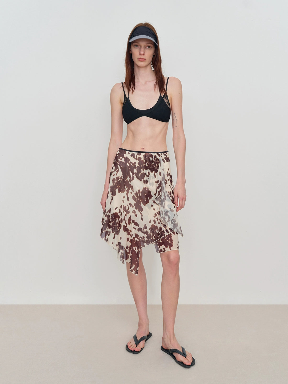Irregular Flowy Mesh Skirt - CHINASQUAD