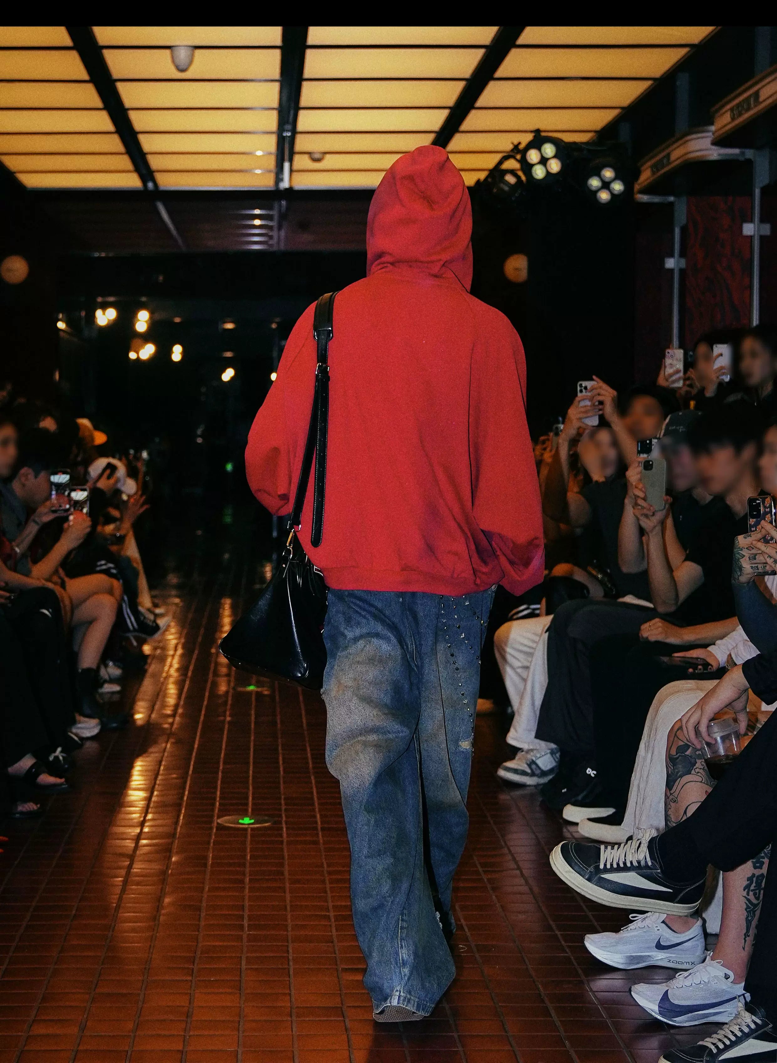 Runway Oversized Cotton Sweatshirt