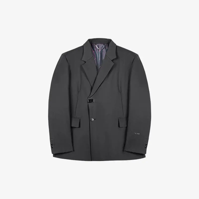 Double-Breasted Suit Jacket - CHINASQUAD