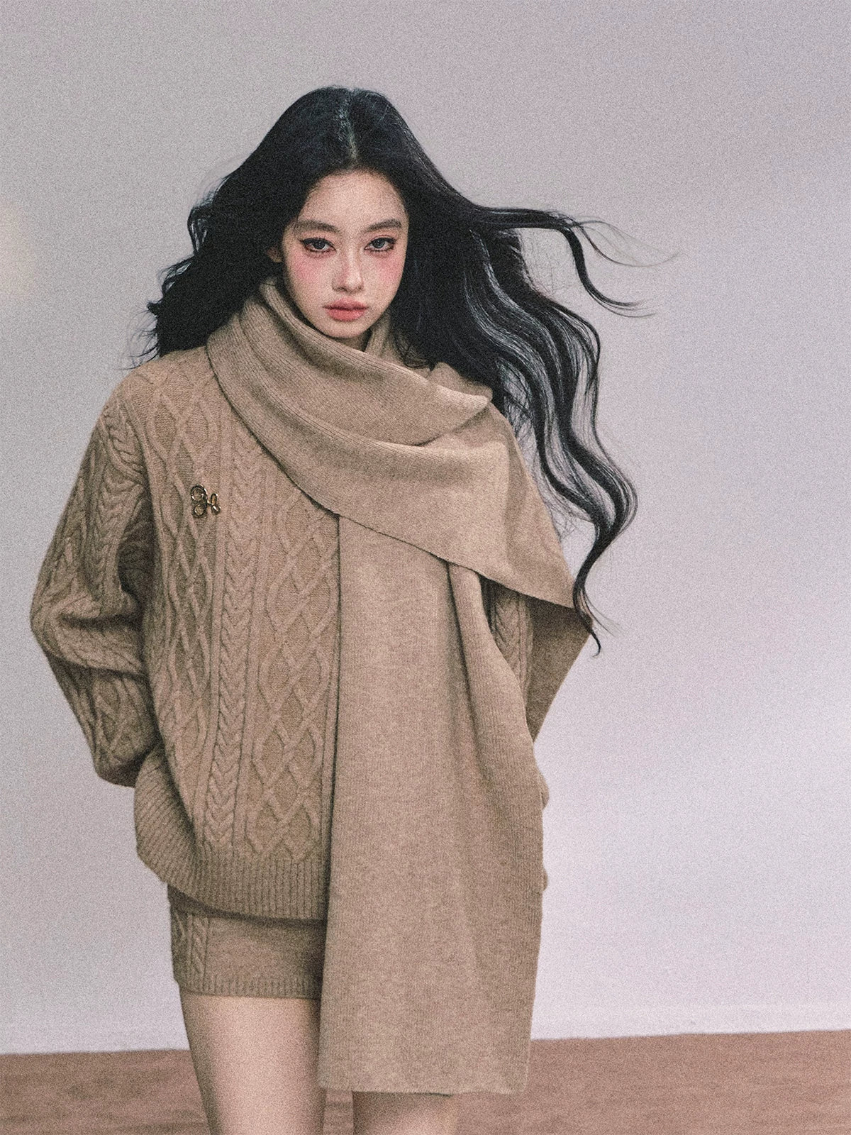 Zurich Student American Knit Three-Piece Set