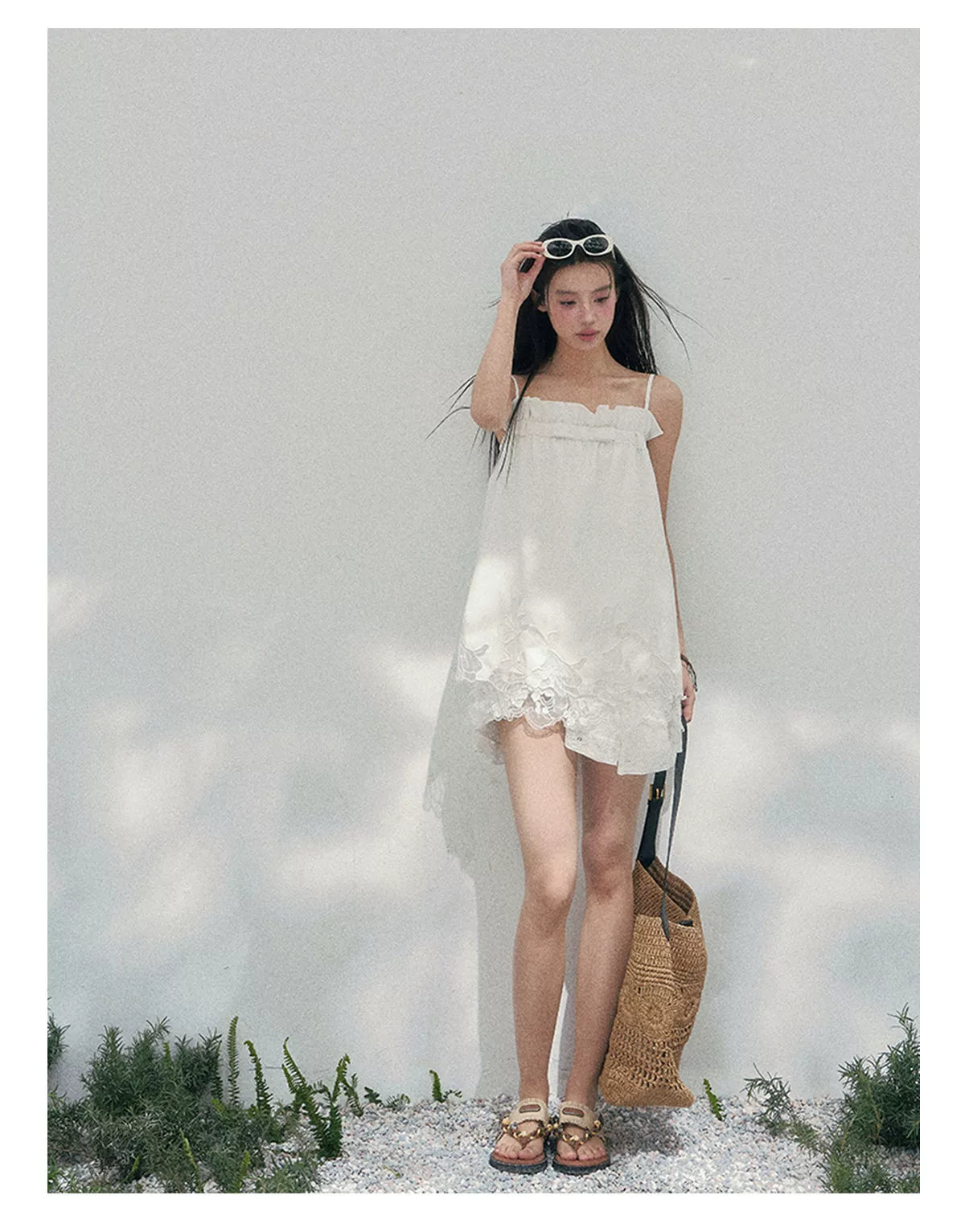 Bouquet Summer Lace Camisole Top