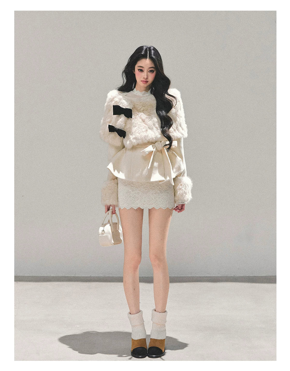 Light Luxury Cape Three-Piece Set