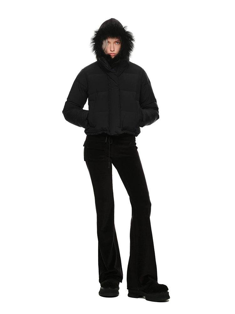 Short Down-Filled Goose Jacket - CHINASQUAD