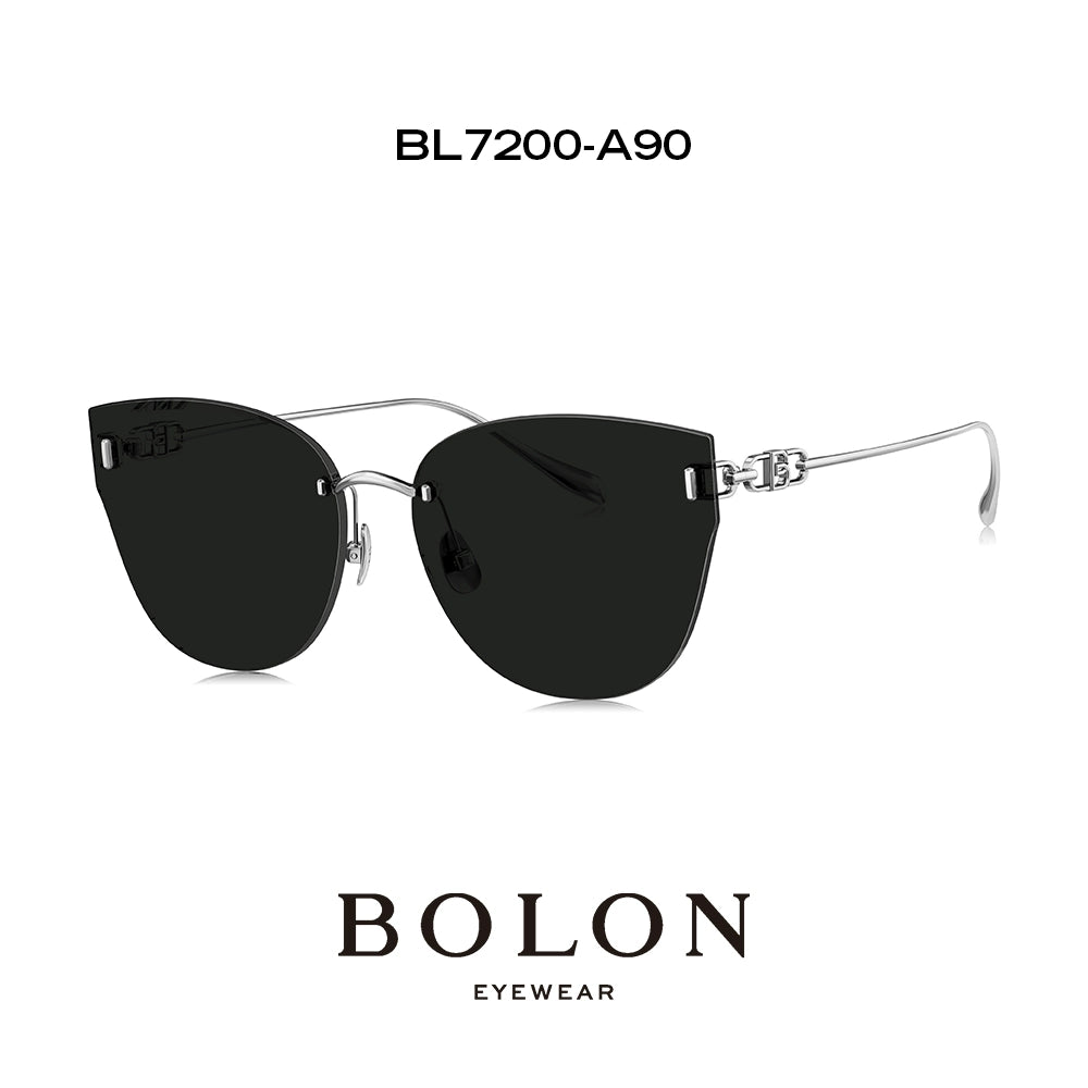 Cat-eye Frameless Sunglasses - CHINASQUAD