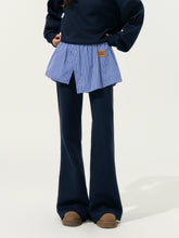 Detachable Spliced Collar Sweatshirt - CHINASQUAD