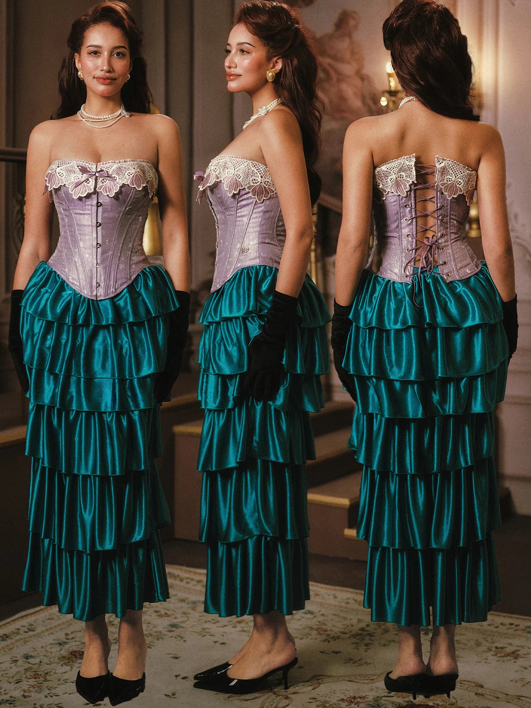 Steffi Princess Corset Set
