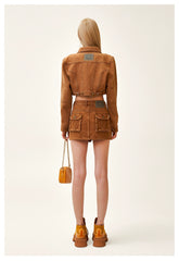 Ancient Myth Short Pocket Denim Jacket - CHINASQUAD