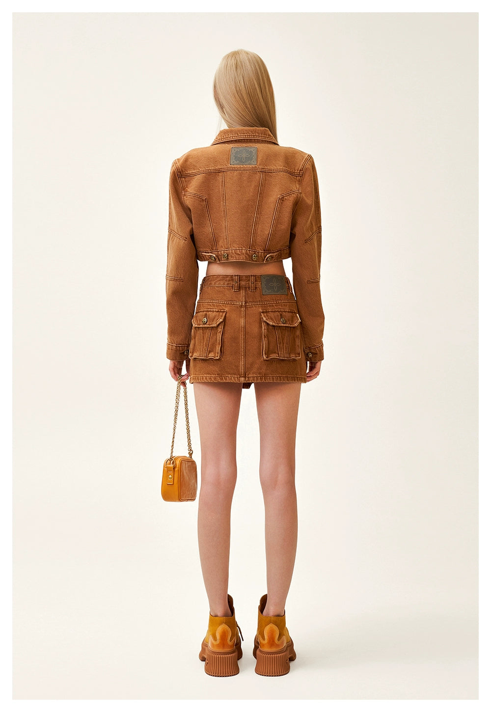 Ancient Myth Short Pocket Denim Jacket - CHINASQUAD