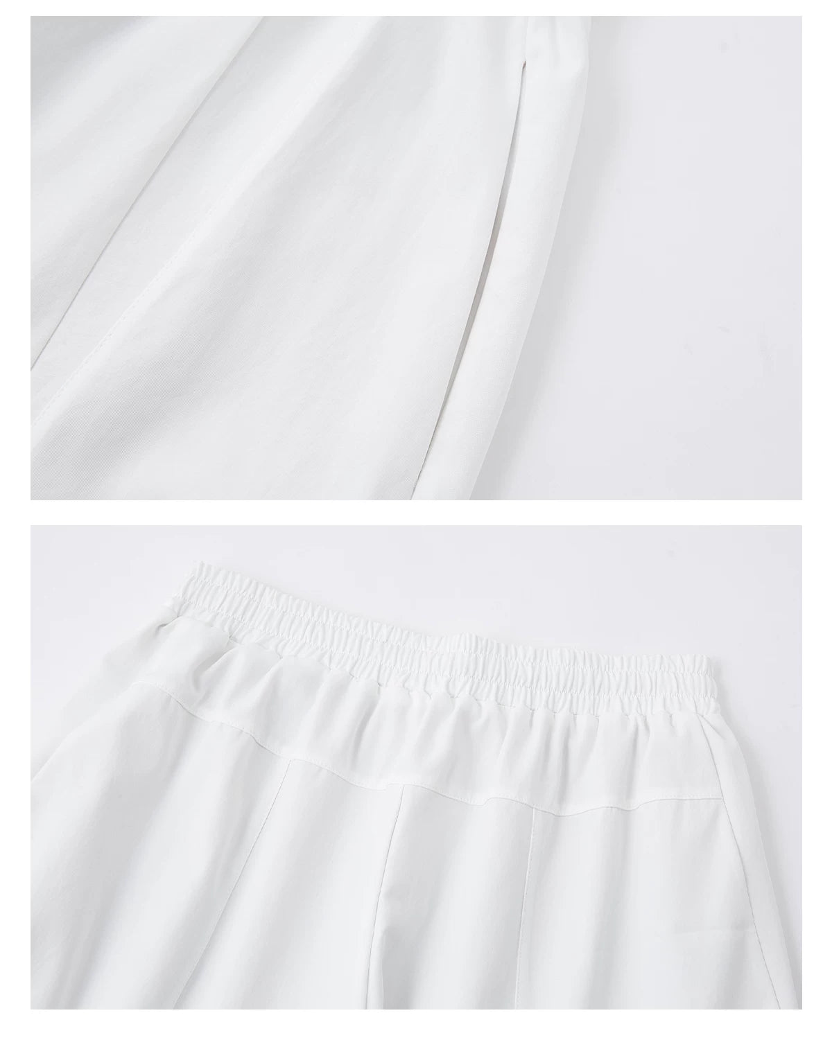 Airy Flow Wide-Leg Sculpted Pants