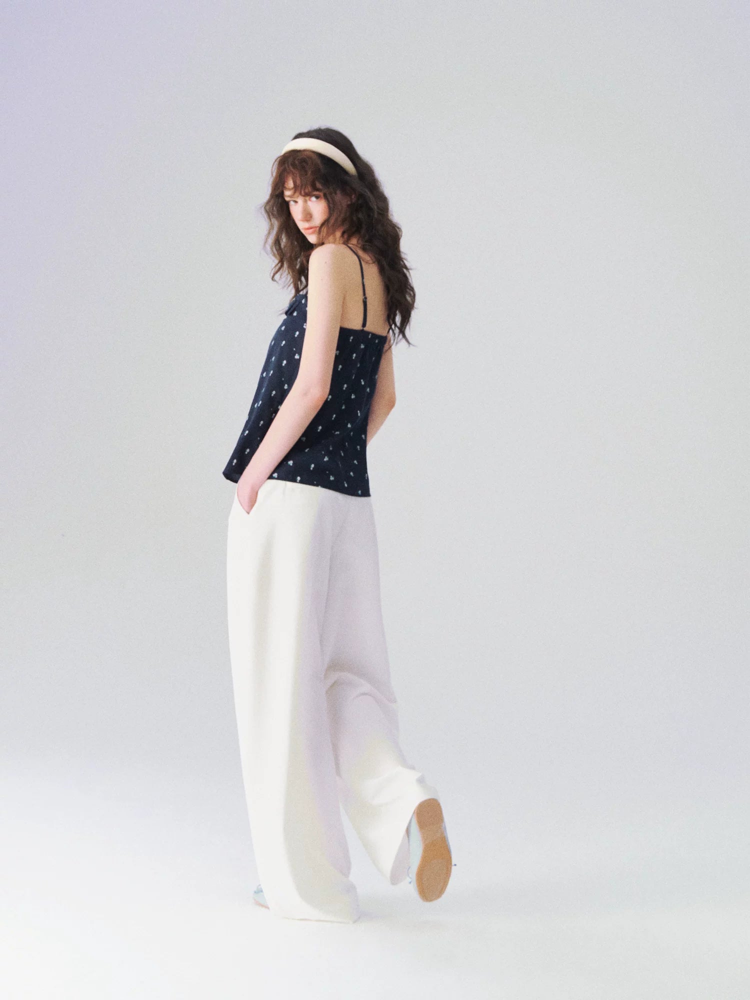 Wildflower Print Swing Cami Top