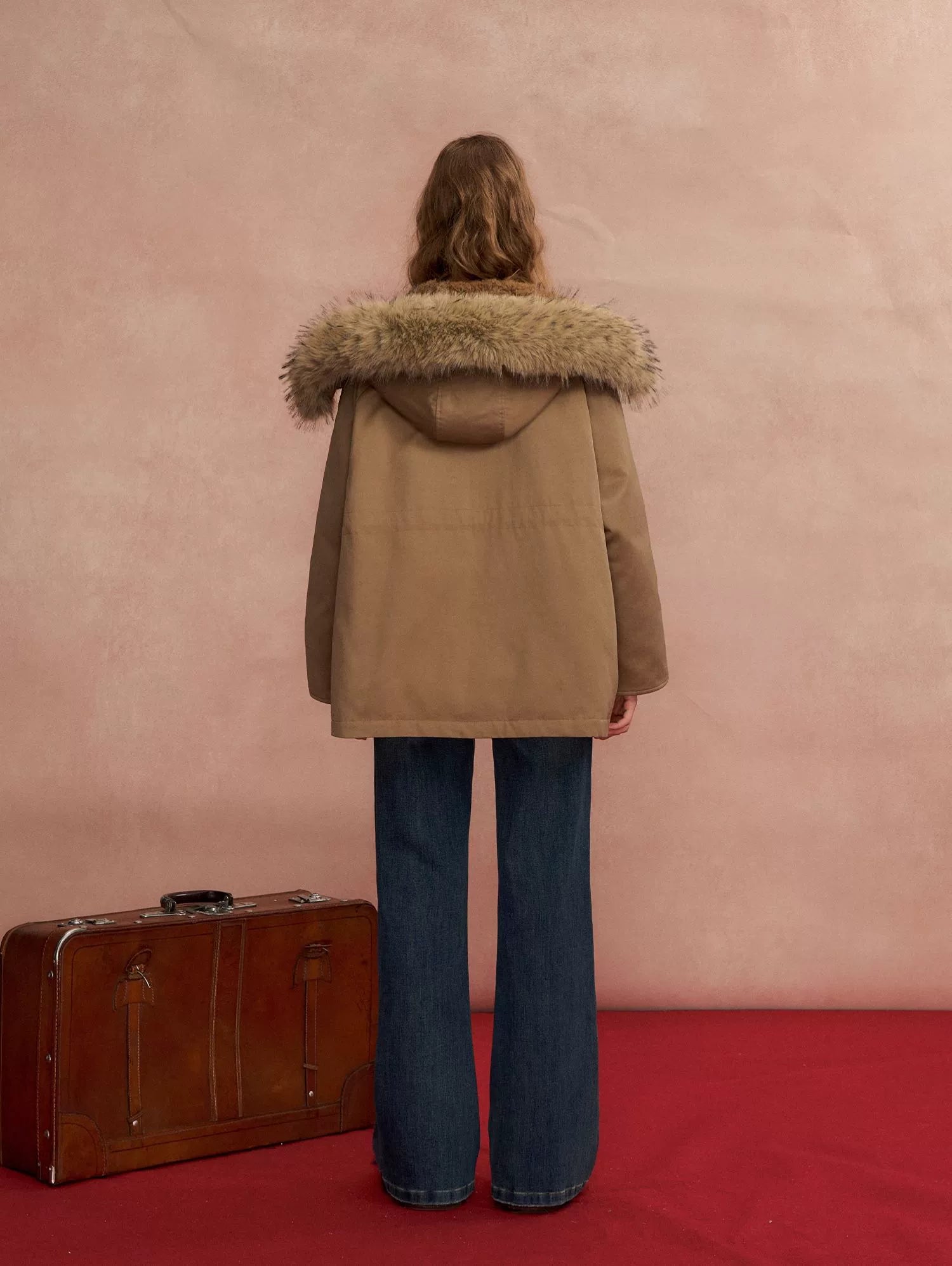 Hooded Utility Parka Puffer Down