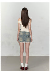 Apricot & Ombre Khaki Rose Camisole Top - CHINASQUAD