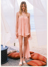 Thiri Chiffon Strapless Mini Dress - CHINASQUAD