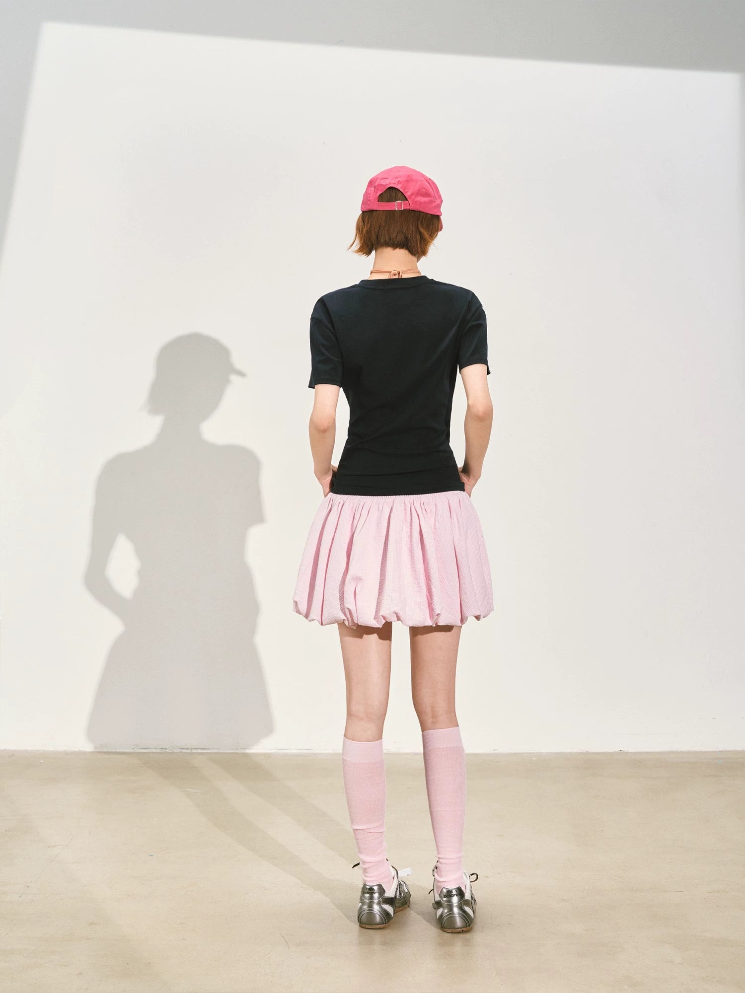 A-Line Bubble Pleated Short Skirt - CHINASQUAD