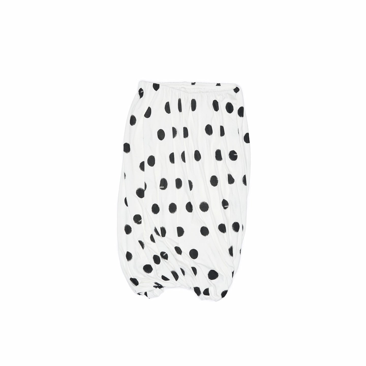 Polka Dot Knot Midi Skirt