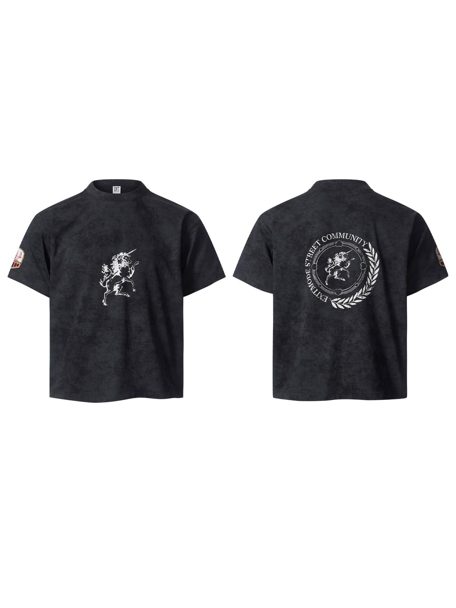 Waxed Unicorn Graphic T-Shirt