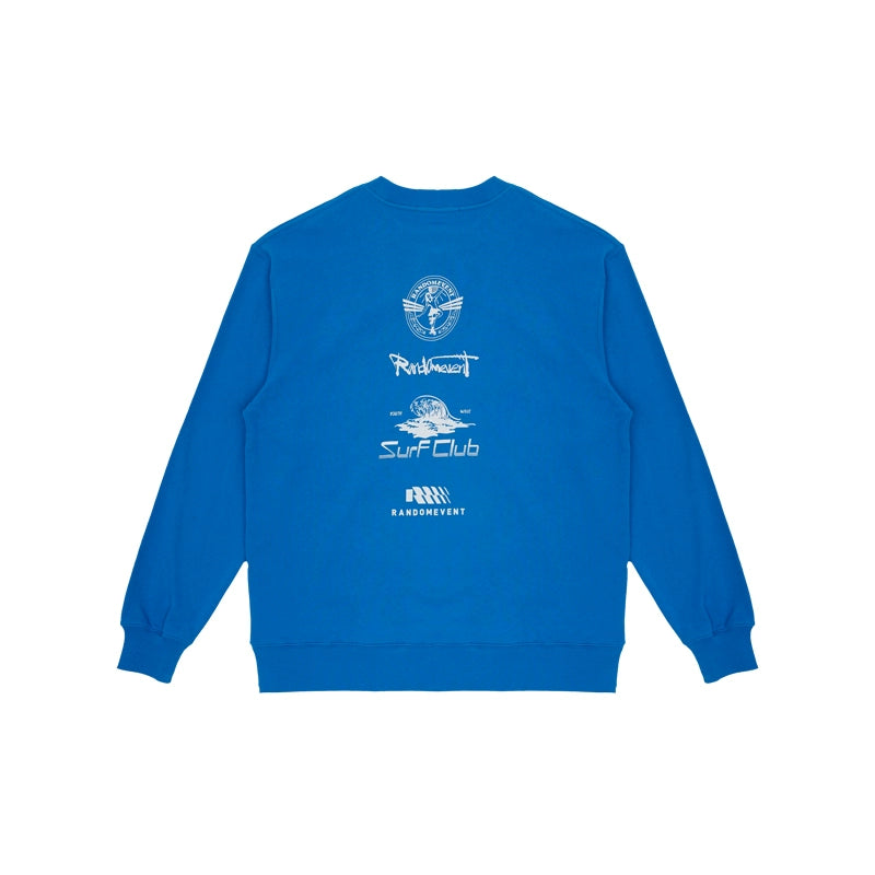 Black & Blue Crew Neck Sweatshirt - CHINASQUAD
