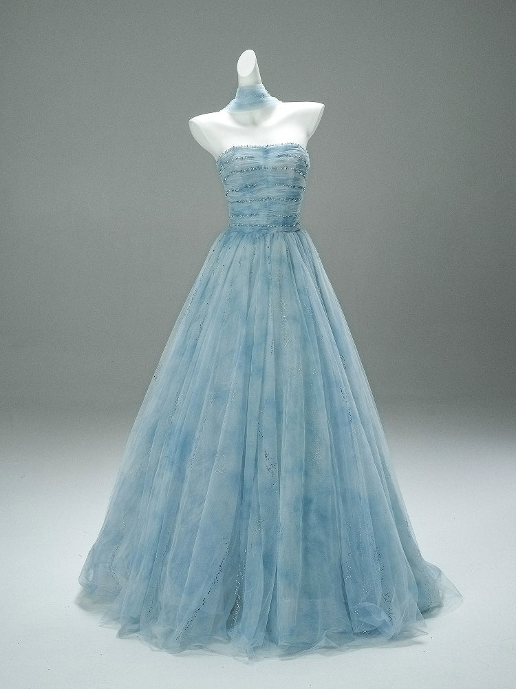 Zero-Seven Serene Celestial Tulle Gown