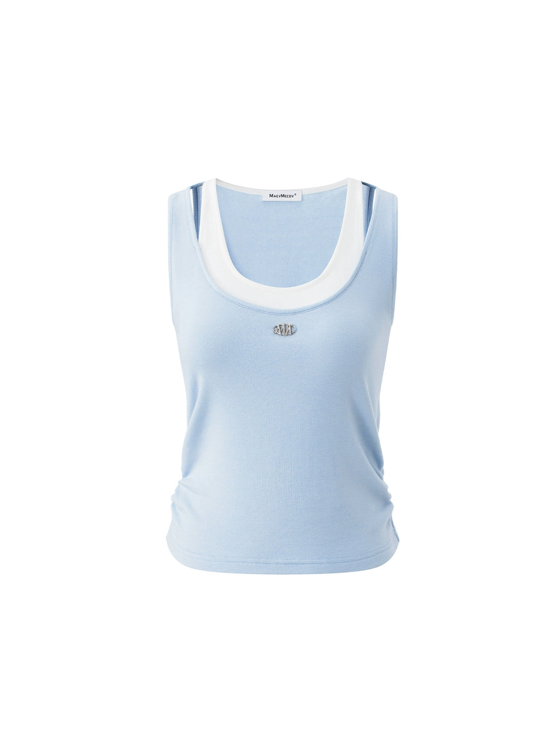 Blue & Black U-Neck Vest - CHINASQUAD