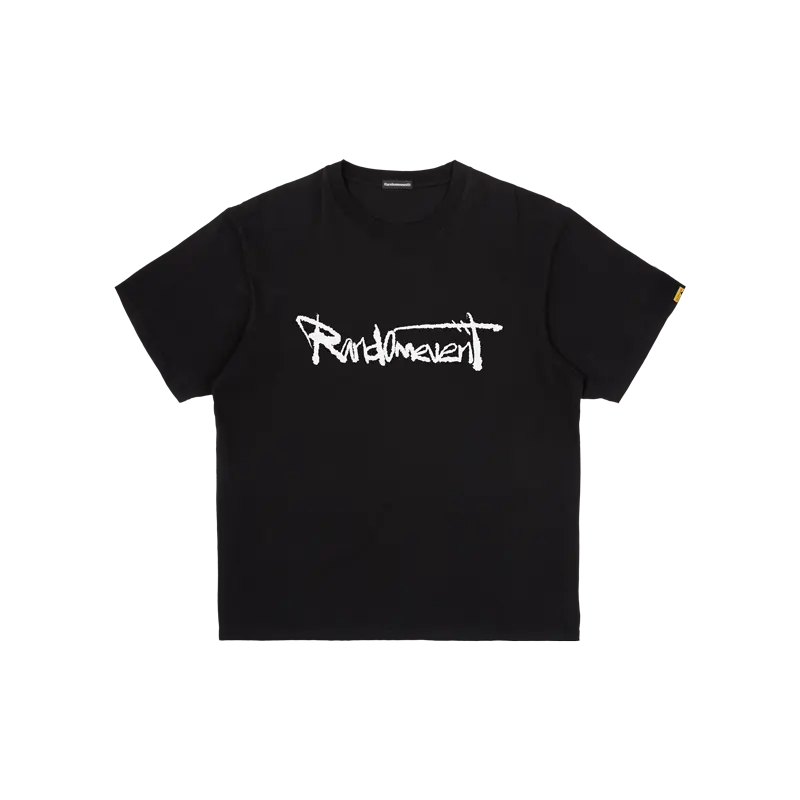 Graffiti Print Crew Neck T-Shirt - CHINASQUAD