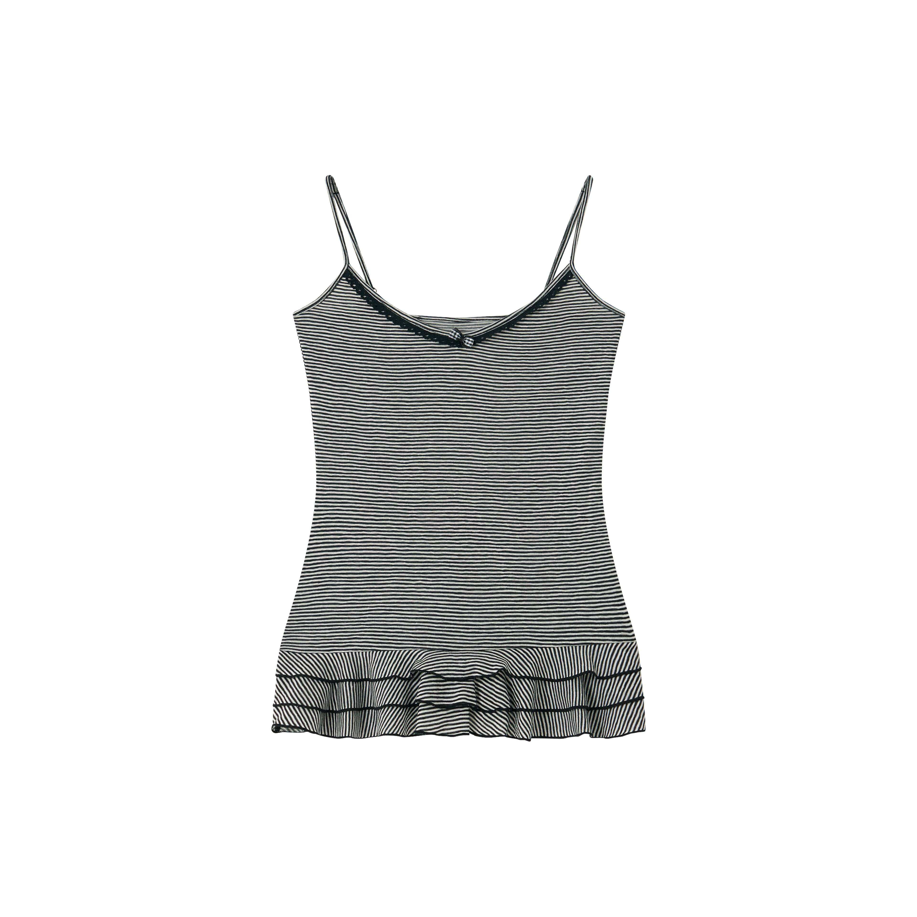Lyocell Knit Cardigan Lace-Trim Camisole Set