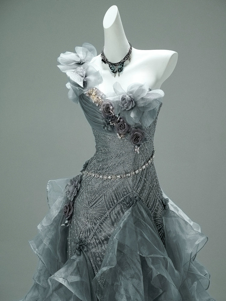 Ethereal Deepsea Couture Gown