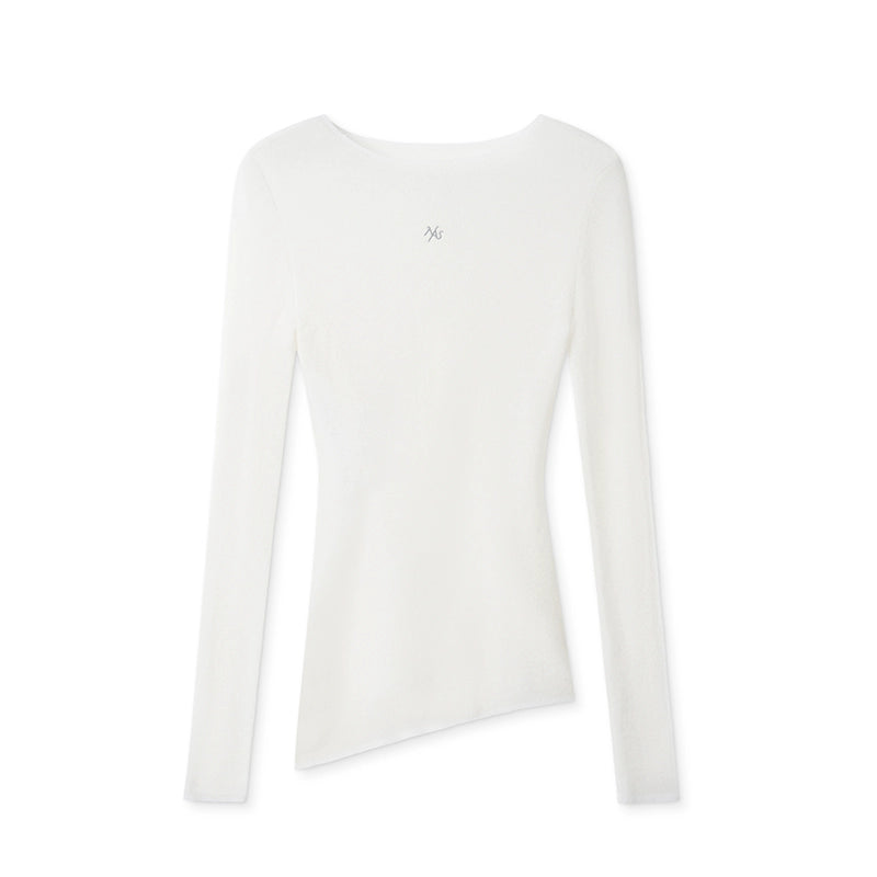 "Djembe Series" Meghan High-Neck Long-Sleeve Knit Sweater - CHINASQUAD