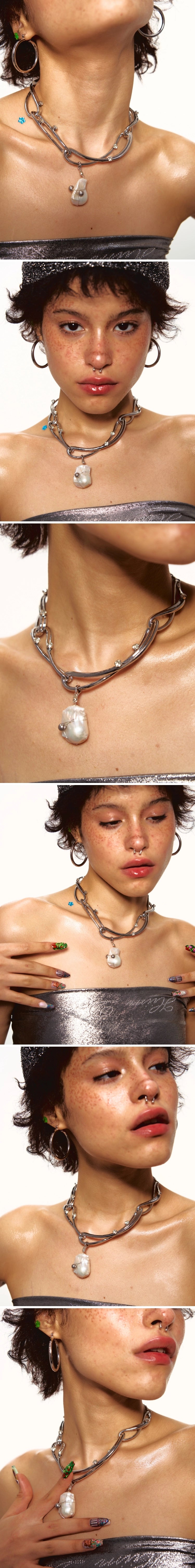 Natural Baroque Pearl Necklace - CHINASQUAD