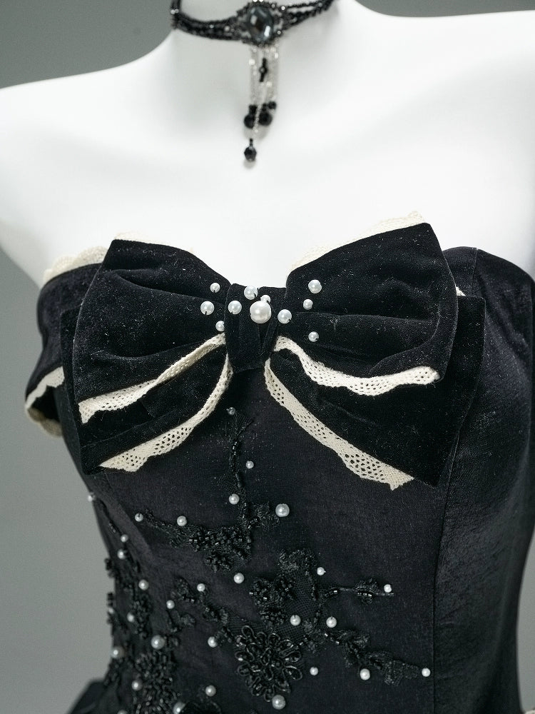 Midnight Whisper Couture Gown