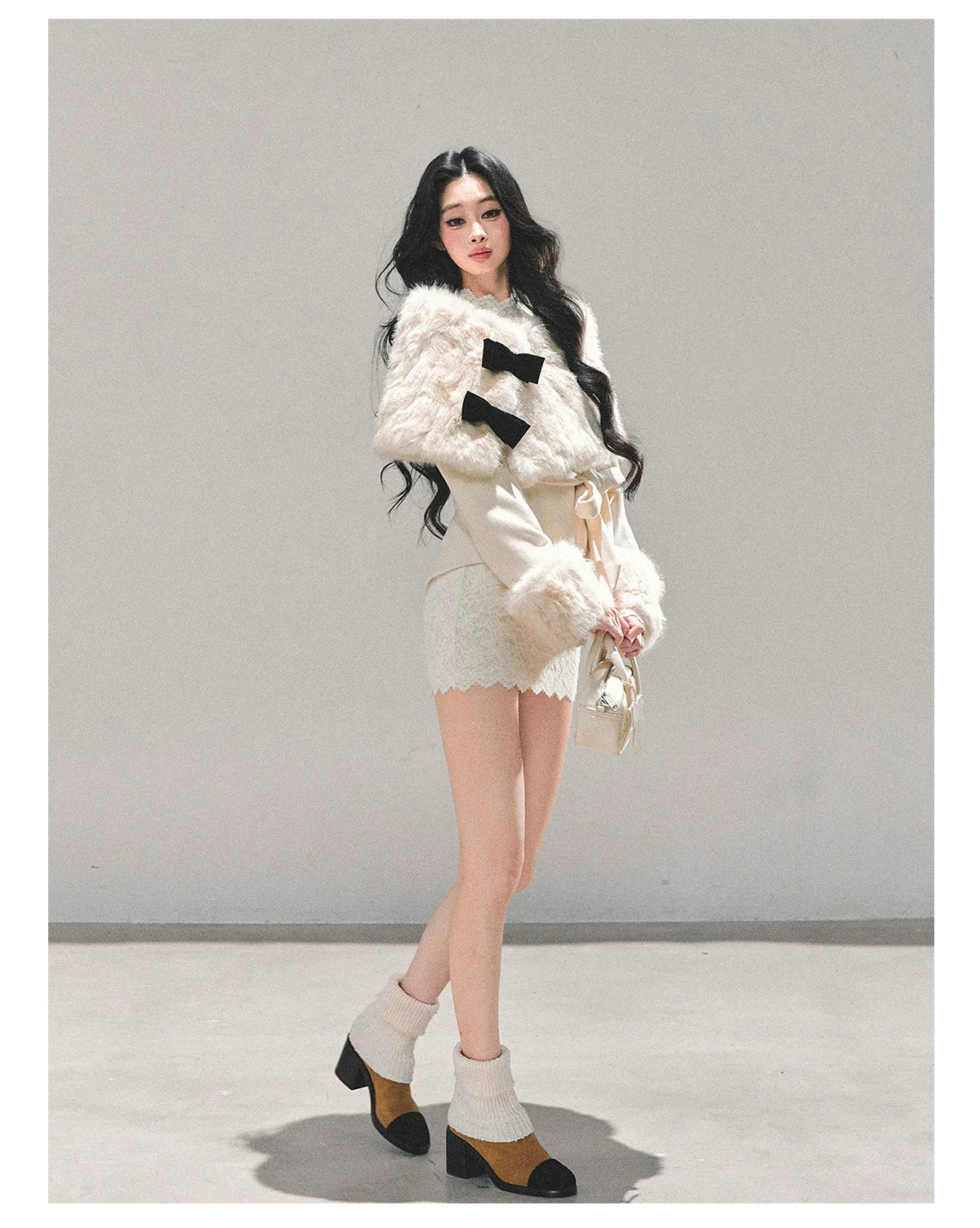 Light Luxury Cape Three-Piece Set