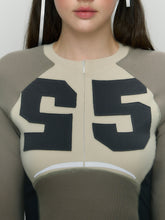 Color-block Sports Style Fitted Long Sleeve T-shirt - CHINASQUAD