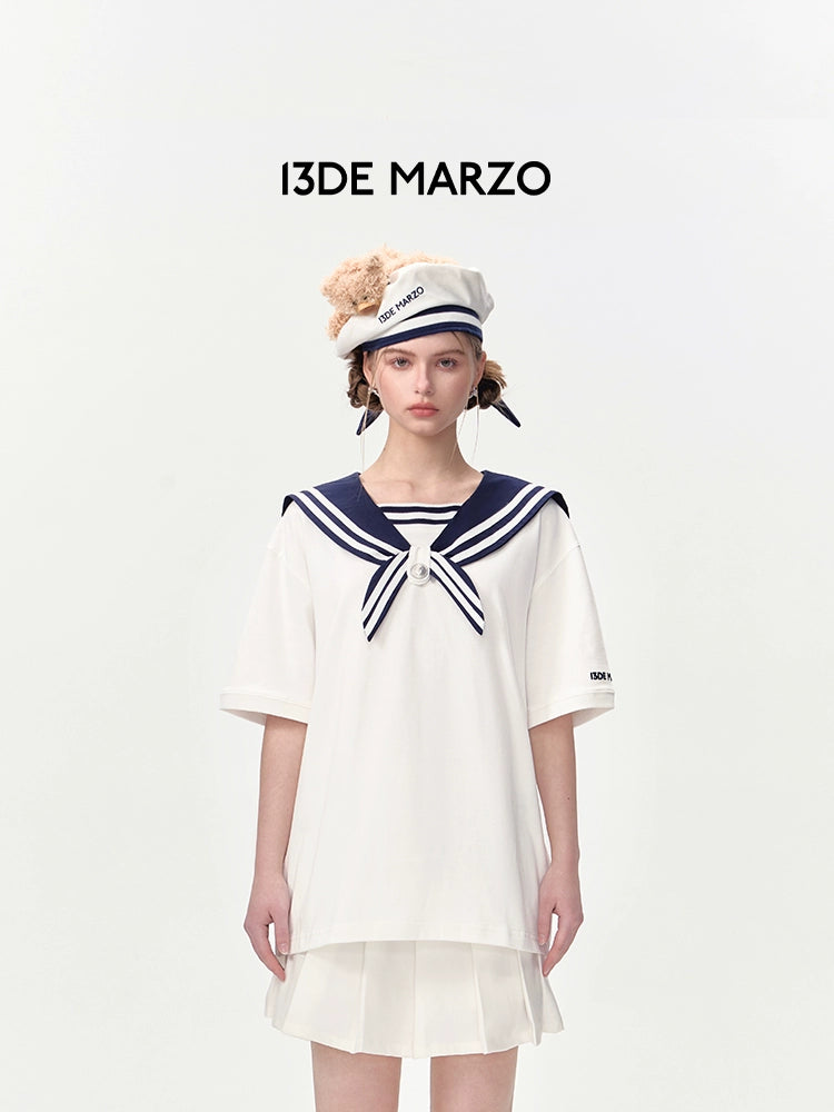 Bear Sailor Dual Piece T-Shirt - CHINASQUAD