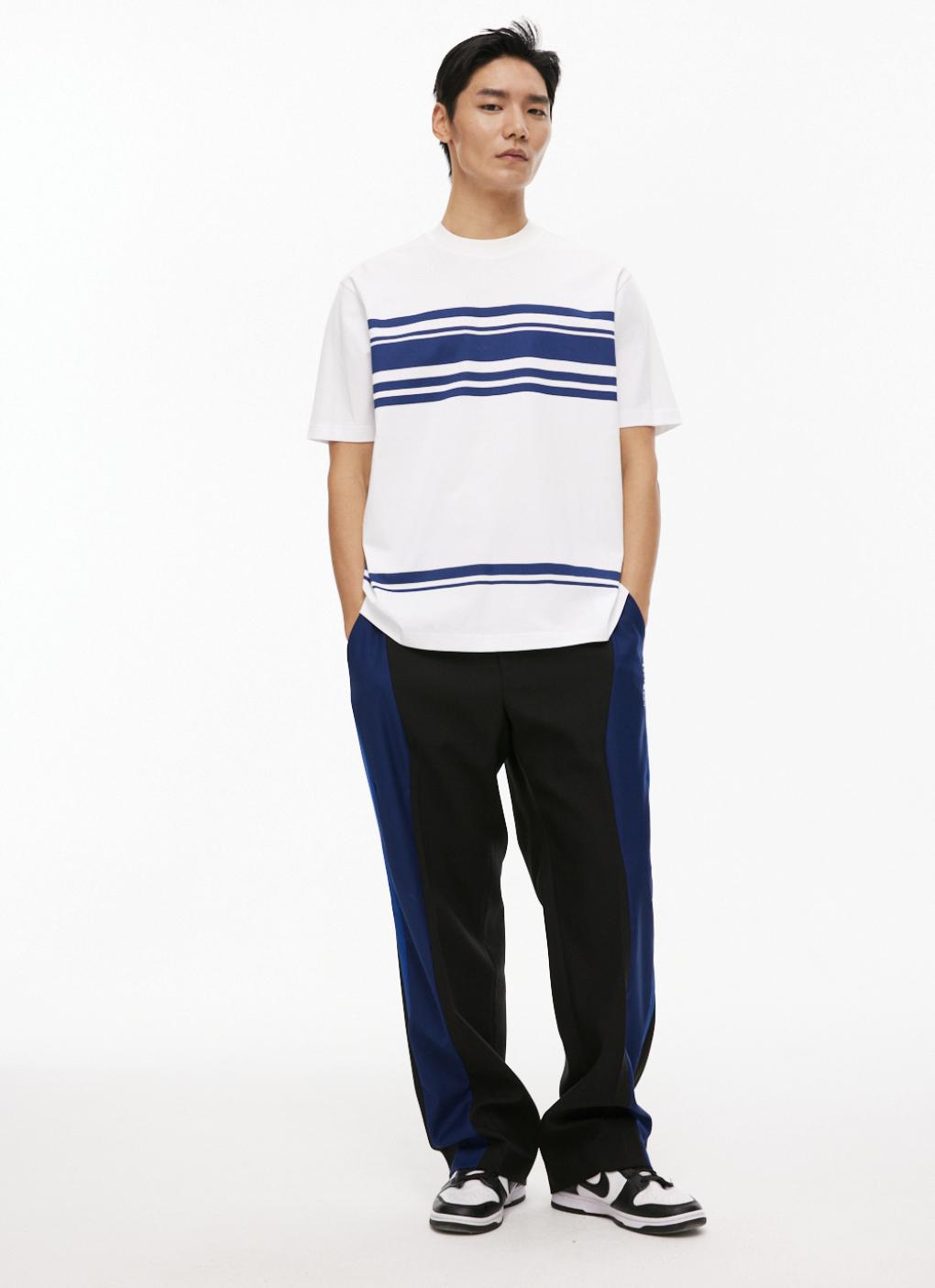 Striped Loose T-shirt - CHINASQUAD