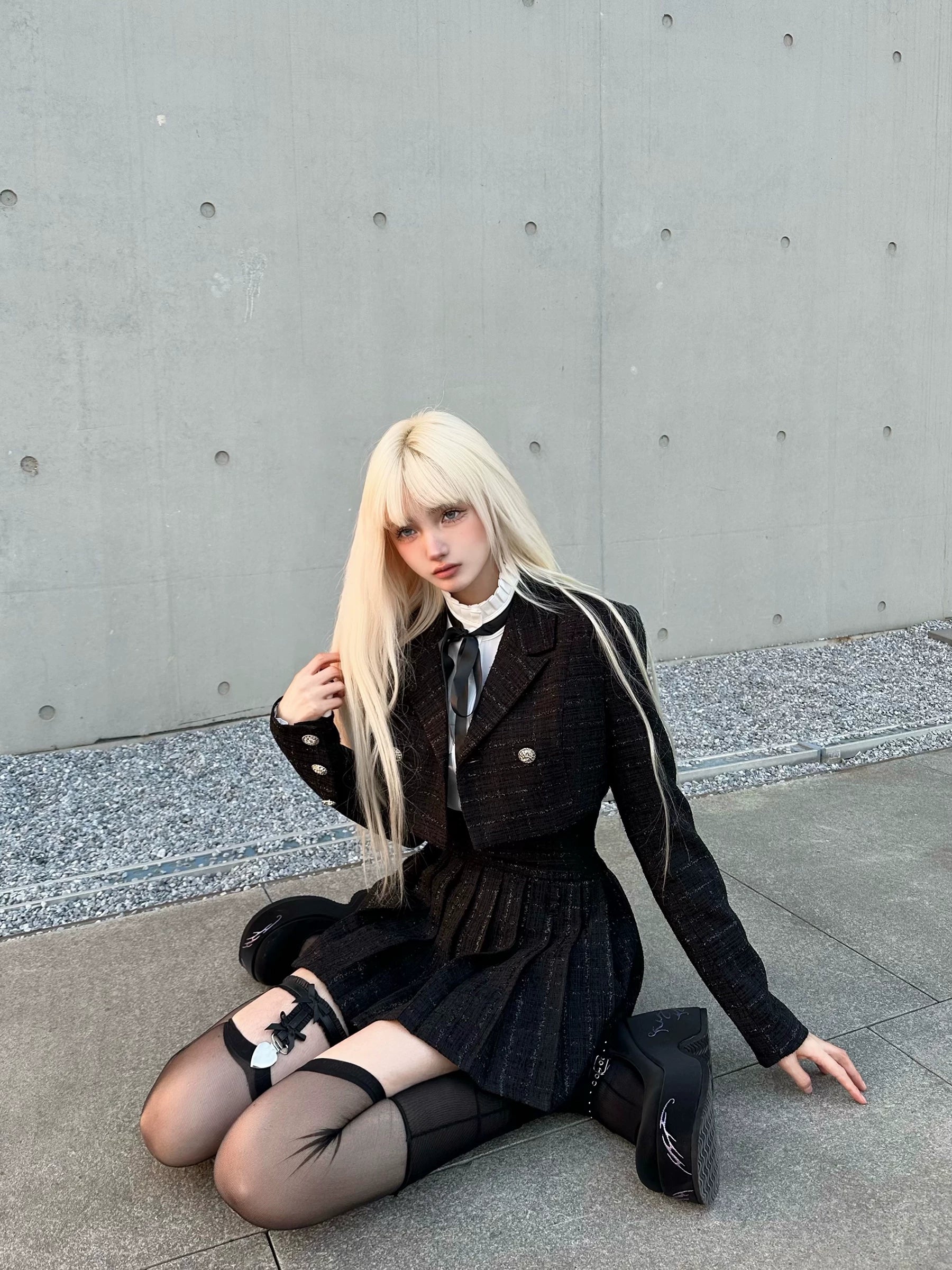 Chanel-Inspired Three-Piece Set