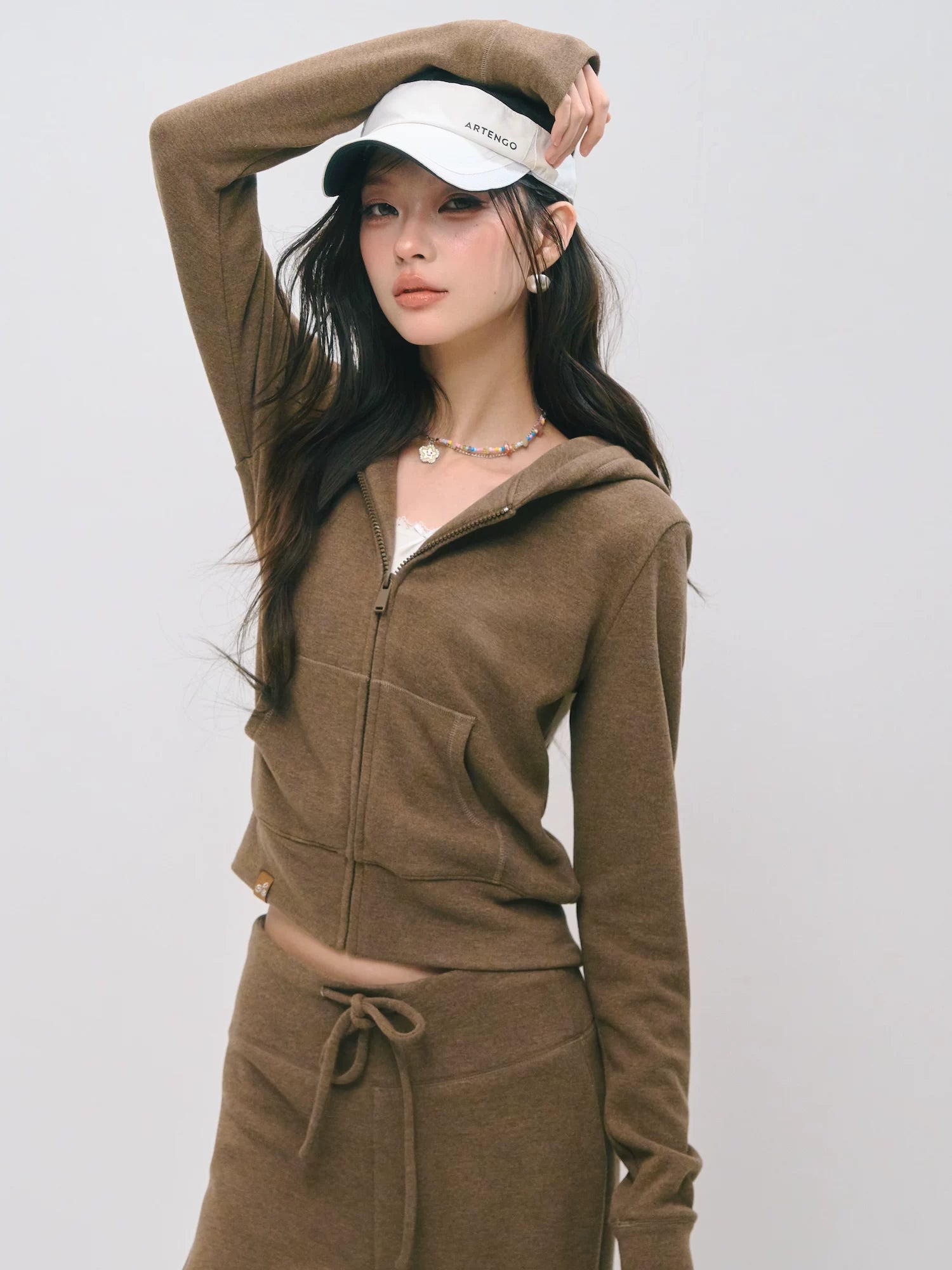 Hooded Sweatshirt & Relaxed Sweatpants Set