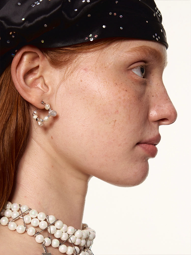 Natural Baroque Pearl Earrings - CHINASQUAD