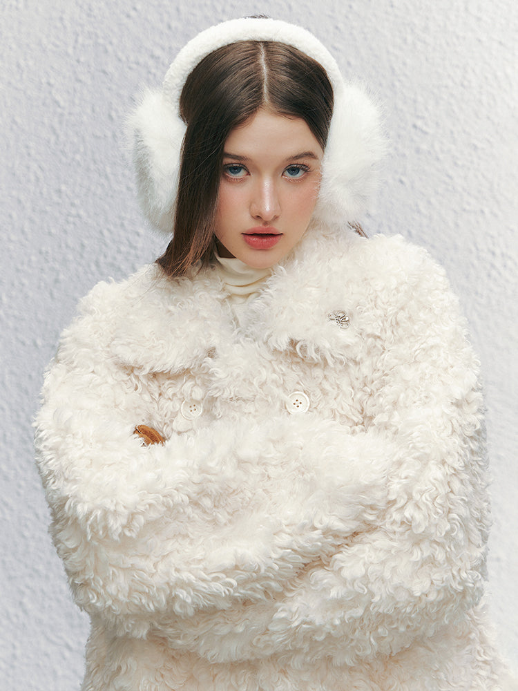 Eco-friendly Fur Lined Fur Coat - CHINASQUAD