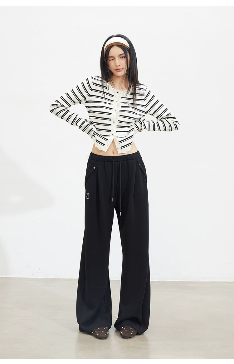 Striped Knit Cardigan