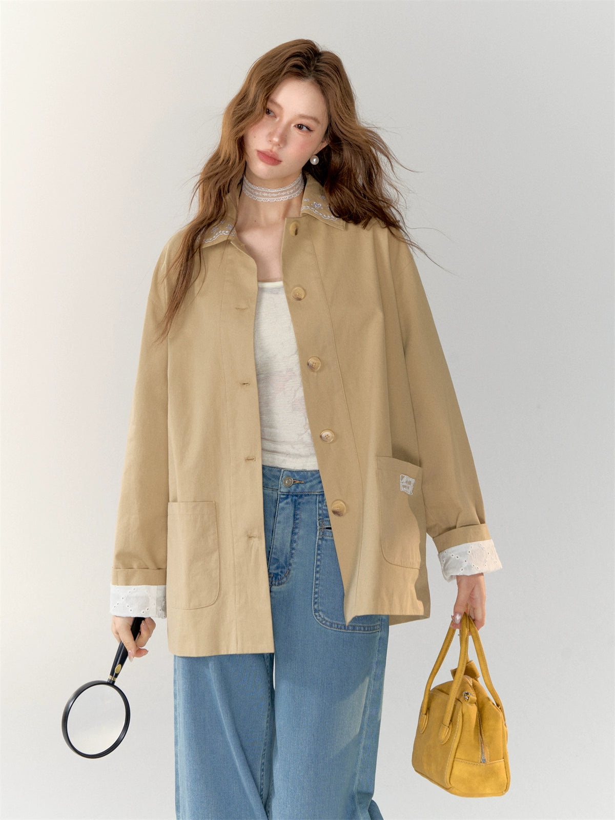 Lace Patchwork Jacket - CHINASQUAD