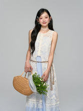 Tassel Contrast Color Dress Set - CHINASQUAD