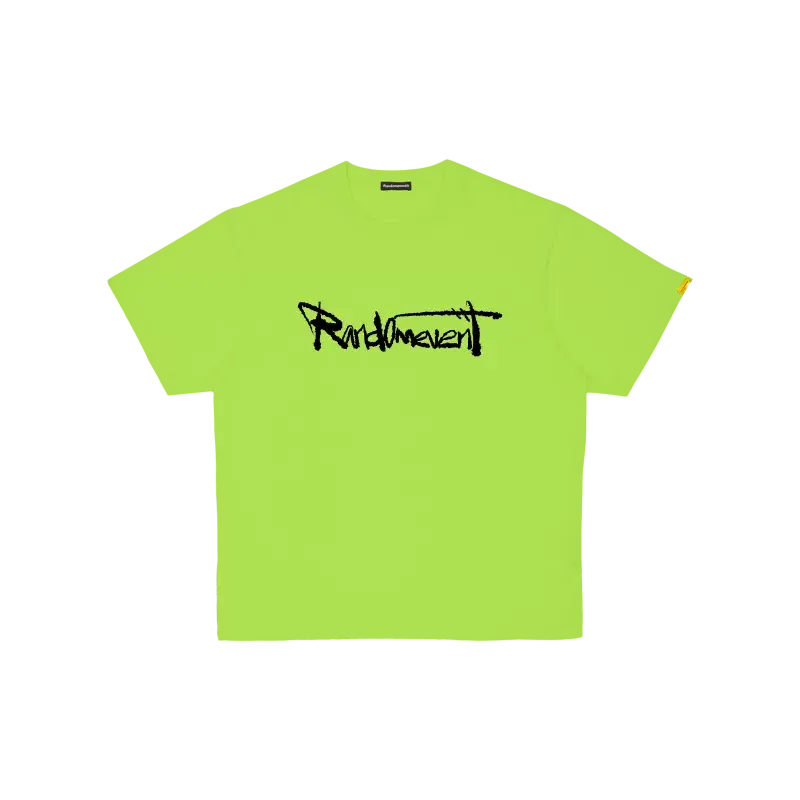 Graffiti Print Crew Neck T-Shirt Randomevent