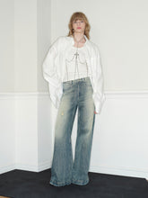 White Design Concept Fake Two-Piece Shirt - CHINASQUAD