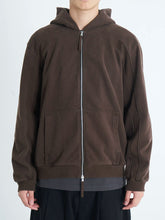 Deep Brown & Grey-Green Patchwork Sweatshirt - CHINASQUAD