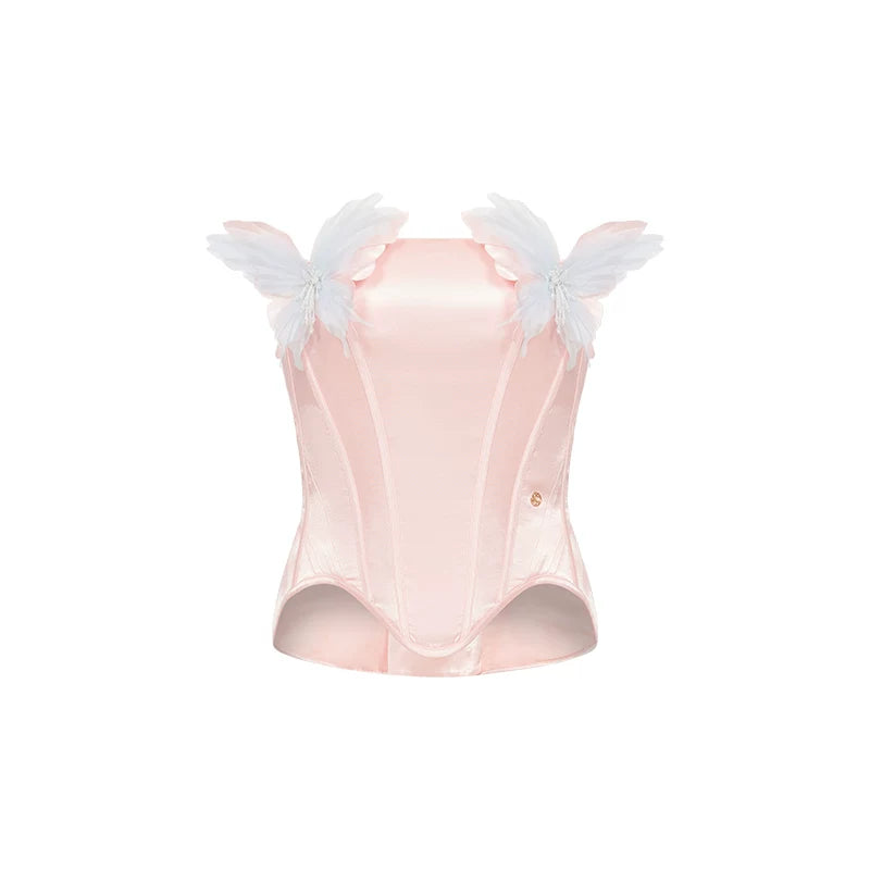 Corset Top and Mermaid Skirt Two-Piece Set