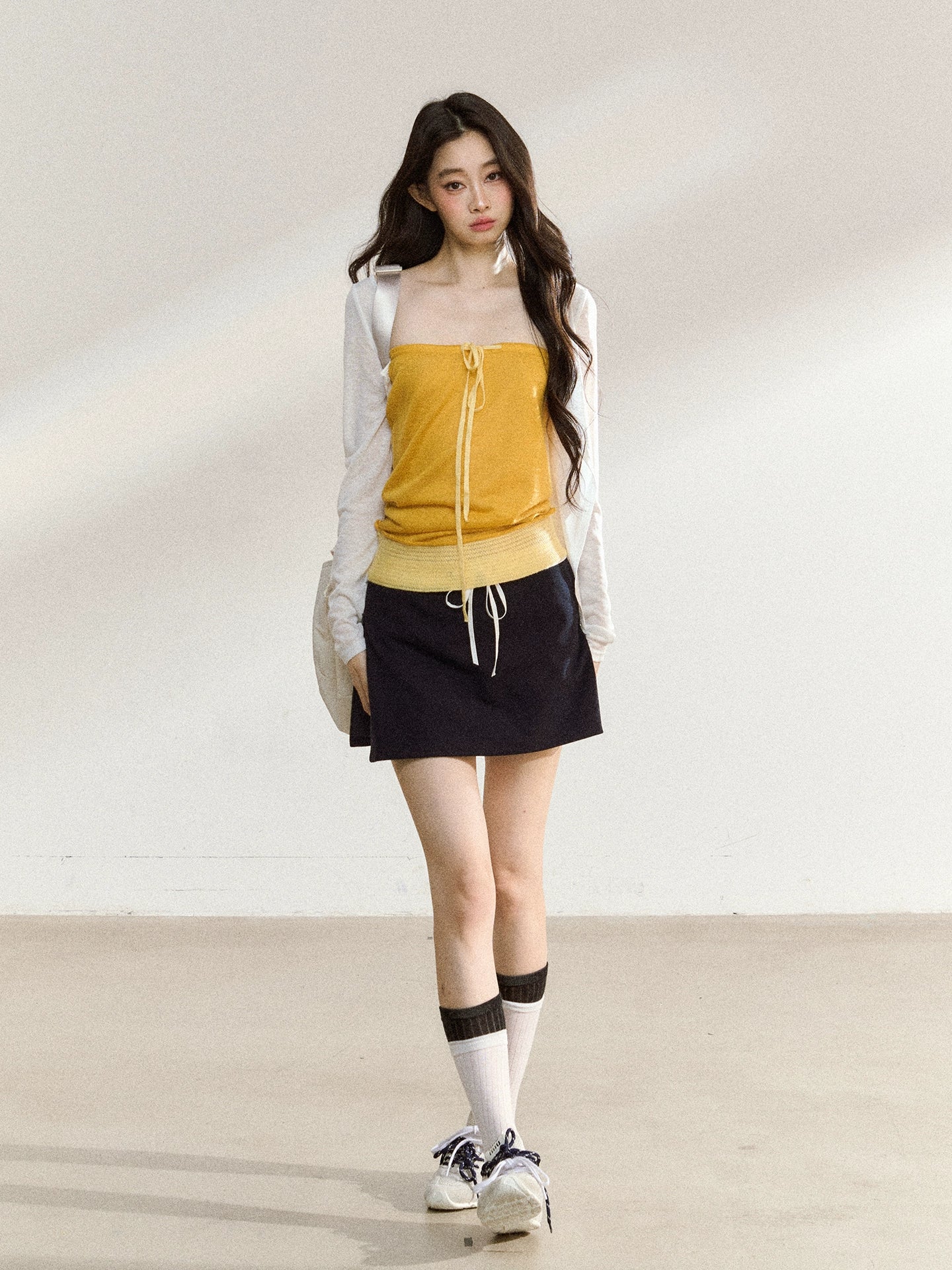 Colorblock Wool-Blend Bandeau - CHINASQUAD