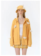 Teddy Cloud Zip Hoodie - CHINASQUAD